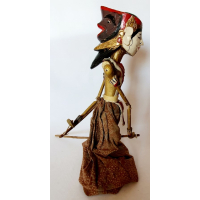 Wayang pop met bijzonder hoofd